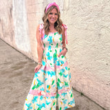 All The Better Floral Maxi Dress