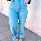 Kristal High Rise Baggy Denim