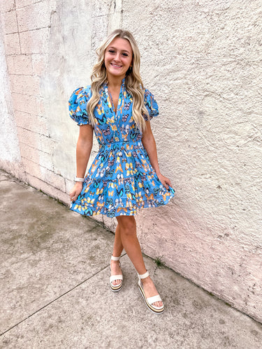 Buddy Love: Clementine Painted Lady Dress