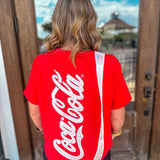 Queen Of Sparkles: Red Coke Logo Tee