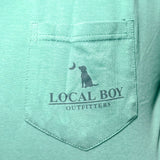 Local Boy: Light Green Skein Long Sleeve Tee