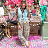 Urban Leopard Barrel Pants