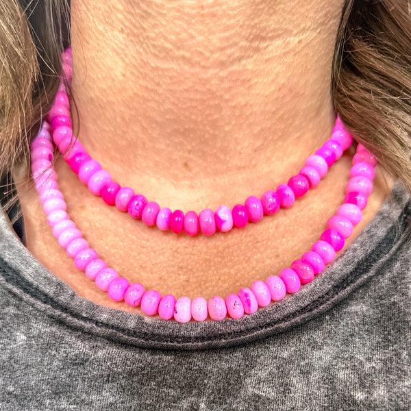 ●PINK PINEAPPLE● SMILE BEADS NECKLACEORANGE m1037_1016272 26775B0E-F115-40B7-9DD1-