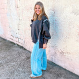 The Chilly Day Sweater - Black