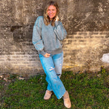 Cozy Season Cropped Sweater - Ash Jade