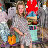 Brown Sugar Pocket Mini Dress