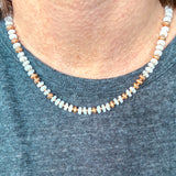 Isabel Beaded Necklace - Ice