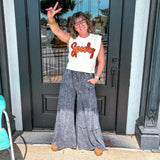 Midnight Layers Wide Leg Pant