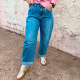 Marla High Rise Barrel Denim