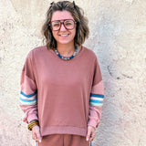 Chill Mode Knit Set - Dark Mauve