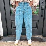 Kate Super High Barrel Denim