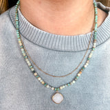 Ocean Air Beaded Necklace