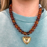 Golden Mocha Necklace