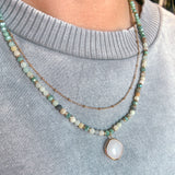 Ocean Air Beaded Necklace