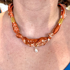 Wild Silk Bandana Necklaces