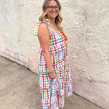 Buddy Love: Landon Daybreak Tie Shoulder Maxi Dress