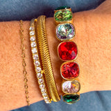 Beljoy: Brewer Crystal Cuff Bracelet
