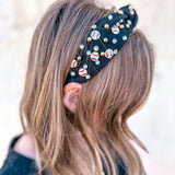 Baseball Black Headband