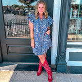 Wild West Mini Dress