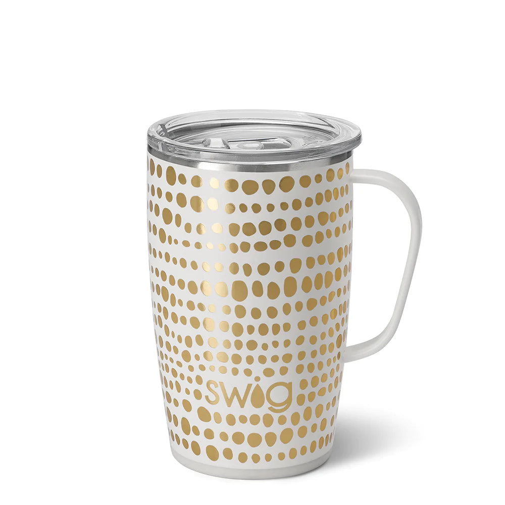 Swig: Glamazon Gold Travel Mug (18oz)