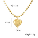 All My Heart Gold Necklace