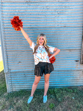 Load image into Gallery viewer, Queen of Sparkles: Orange Field Goal Tee