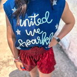 Queen of Sparkles: United We Sparkle Sweater Vest