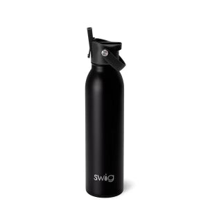 Swig: Black Flip + Sip Water Bottle
