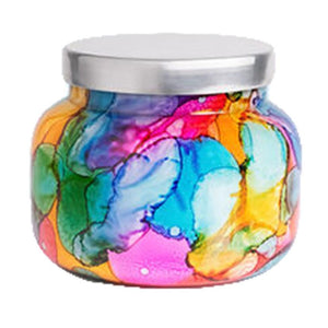 Capri Blue Volcano Rainbow Watercolor 48 oz Candle
