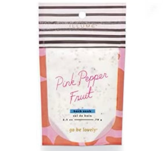 Illume: Pink Pepper Fruit Bath Soak