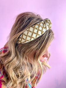 Gold Glam Headband