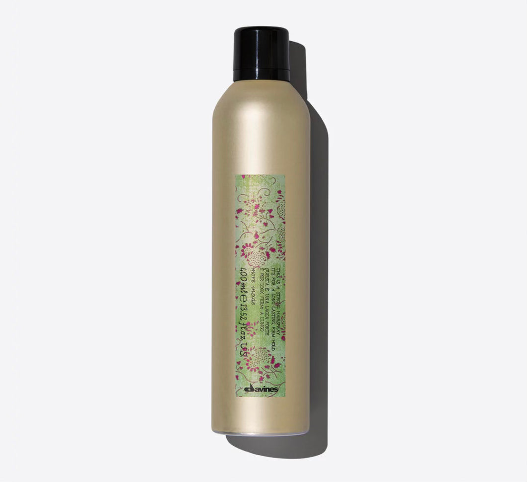 Davines: This Is A Strong Hairspray