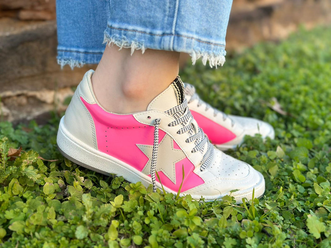 Neon Pink Sneakers – Southern Junkiez