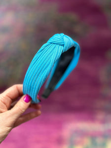 Blue Glam Headband