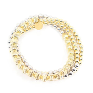 Mrs. Lila Bracelet -  Gold/Silver