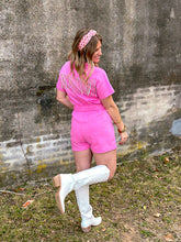 Load image into Gallery viewer, Buddy Love: Jessie Pink Romper